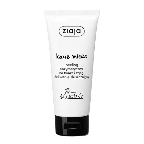 Ziaja Kozie Mleko, peeling enzymatyczny do twarzy i szyi, 75ml