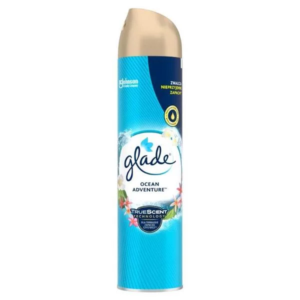 Glade Ocean Adventure - morski odświeżacz powietrza w aerozol, 300ml