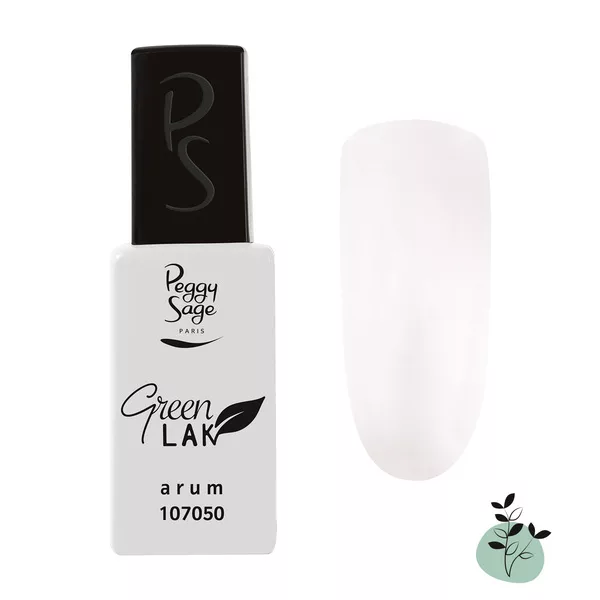 Peggy Sage Green Lak, lakier do paznokci utwardzany lampą UV/LED, arum, 10ml
