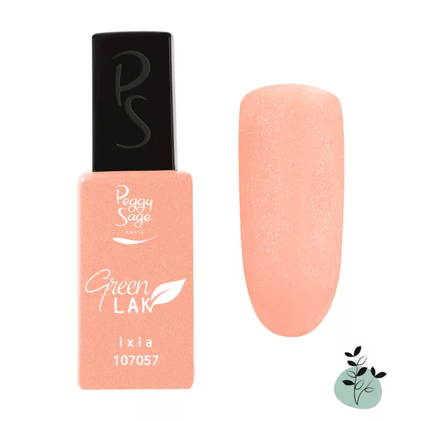 Peggy Sage Green Lak, lakier do paznokci utwardzany lampą UV/LED, ixia, 10ml