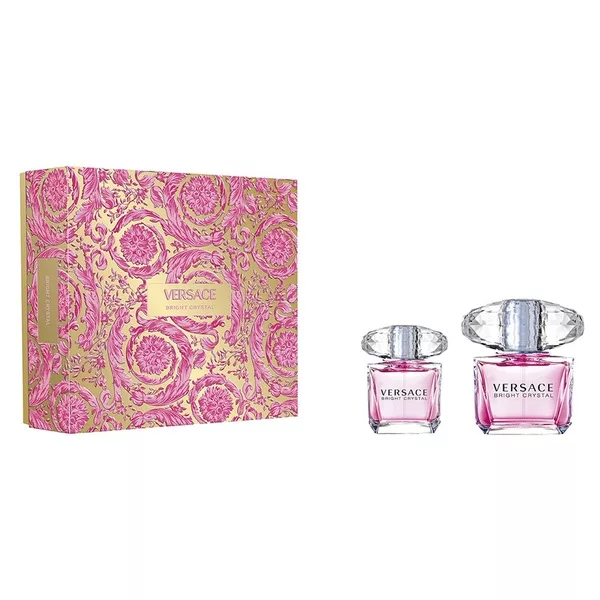 Versace Bright Crystal zestaw woda toaletowa spray 90ml + woda toaletowa spray 30ml (W)