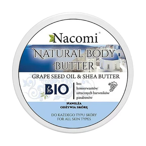 Nacomi, masło shea - greckie, 100ml