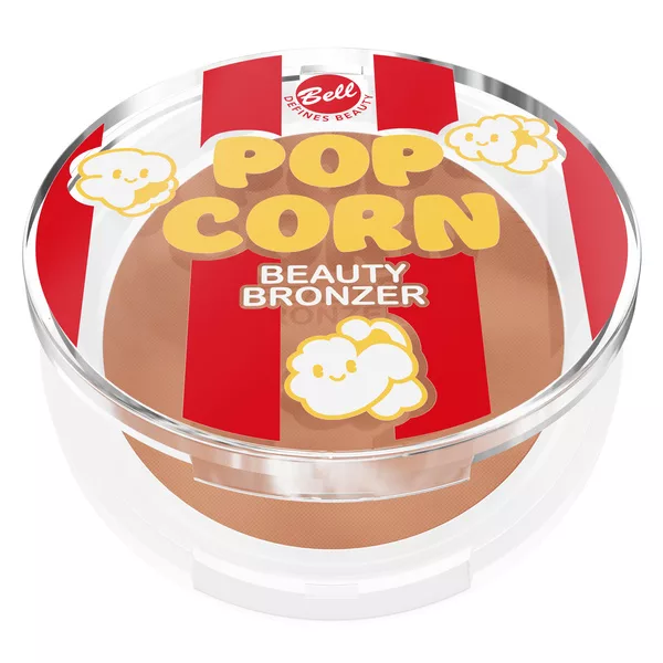 Bell Popcorn, bronzer do twarzy, 001, 9g