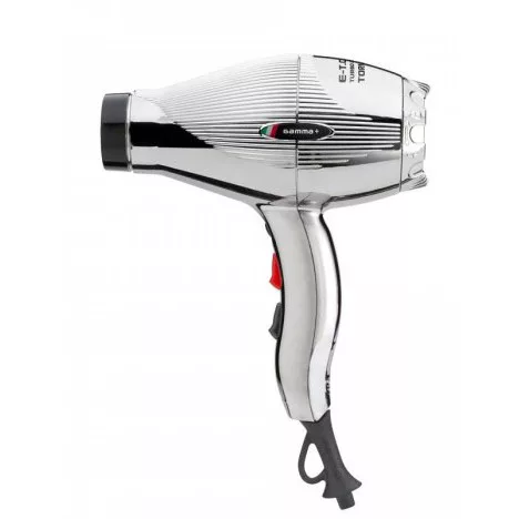 Gamma Piu, suszarka E-T.C. LIGHT Premium Metal Chrome, 1800-2100W