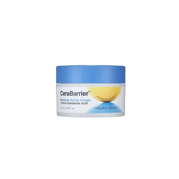 Holika Holika CeraBarrier Moisture Active, nawilżający bogaty krem do twarzy z ceramidami, 50ml