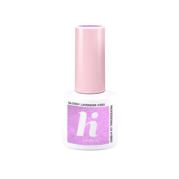 hi hybrid, lakier hybrydowy, 5ml, #350 Glossy Lavender