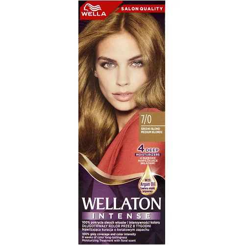 Wella Wellaton farba do włosów, 7/0 średni blond