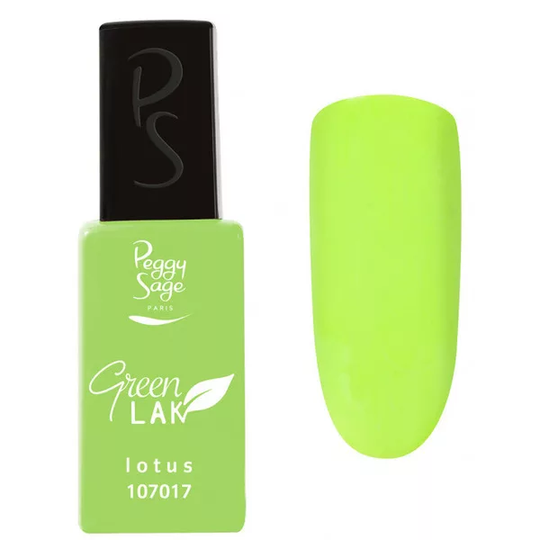 Peggy Sage Green Lak, lakier do paznokci utwardzany lampą UV/LED, lotus, 10ml
