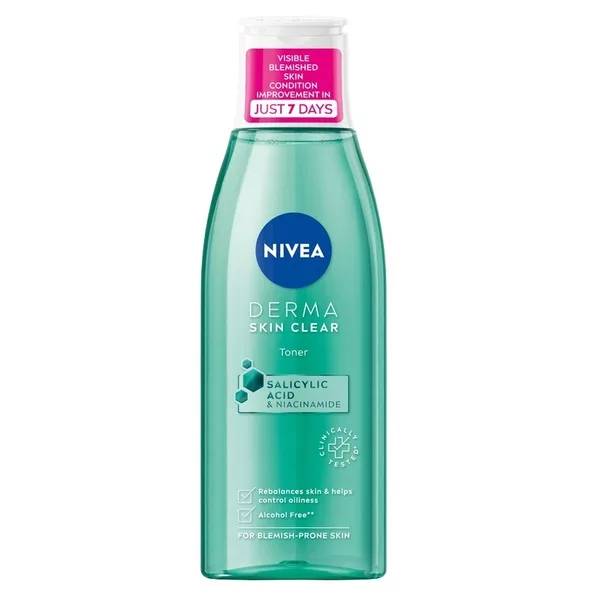 Nivea Derma Skin Clear tonik normalizujący 200ml