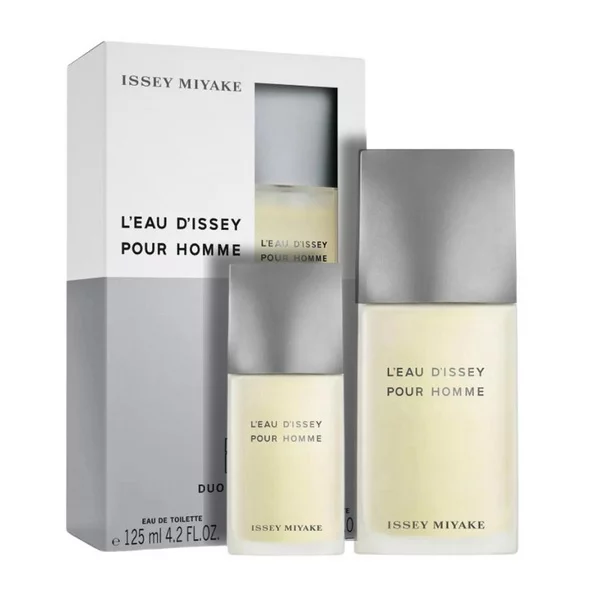Issey Miyake L'eau d'Issey Pour Homme zestaw woda toaletowa spray 125ml + woda toaletowa spray 40ml (M)