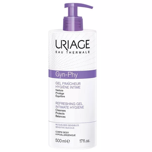 URIAGE Gyn-Phy odświeżający żel do higieny intymnej 500ml