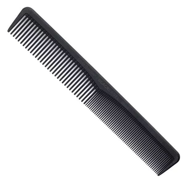 Olivia Garden Black Label Comb, grzebień do rozczesywania i strzyżenia, mały
