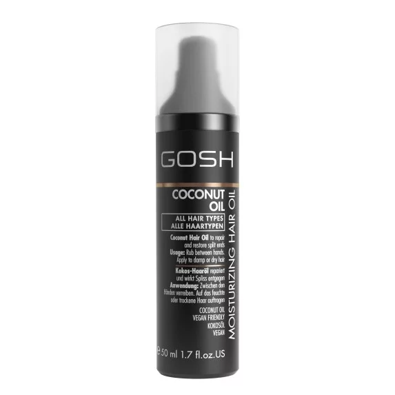 Gosh, kokosowy olejek do włosów, 50ml