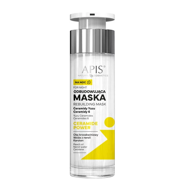 Apis Ceramide Power, Odbudowująca maska na noc, 50ml