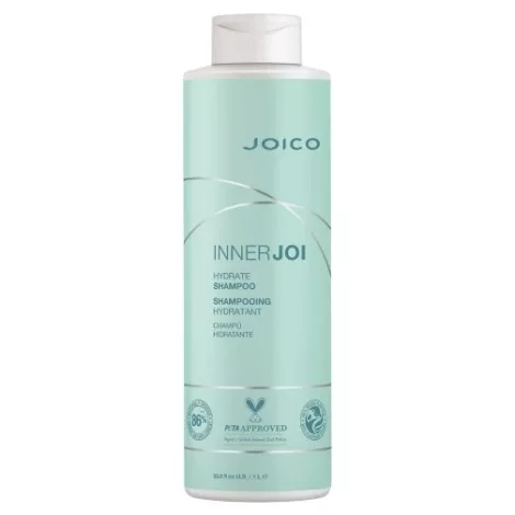 Joico InnerJoi Hydration Shampoo, wegański nawilżający szampon, 1000ml