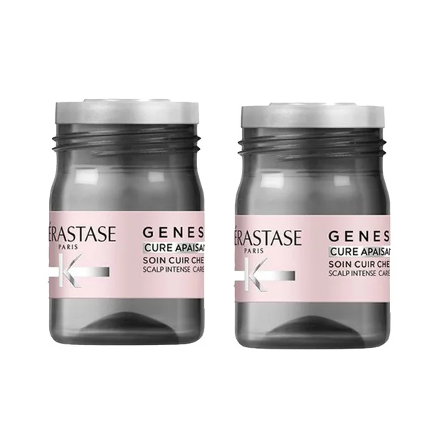 Kerastase Genesis, intensywna kuracja wcierka, kojąca dla wrażliwej skóry głowy, ampułki, 2x6ml