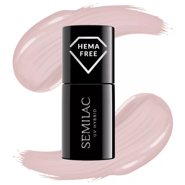 Semilac lakier hybrydowy 587 Tea Rose, 7ml