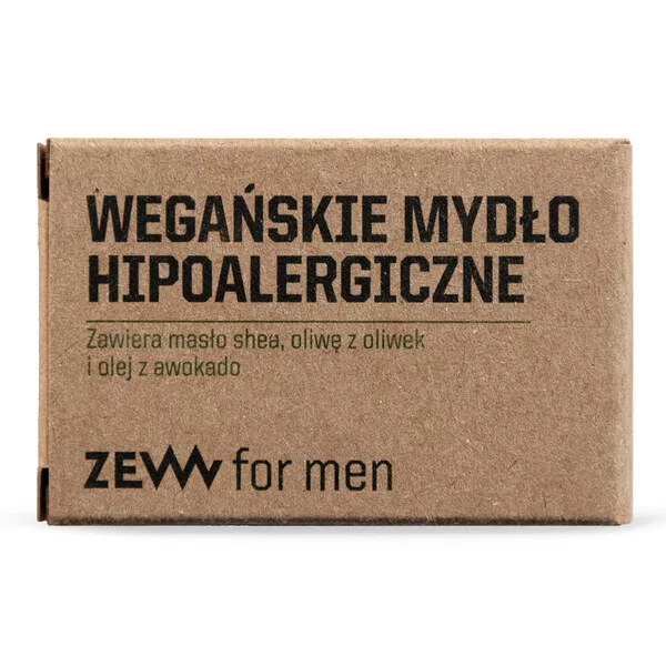 ZEW for Men, wegańskie mydło hipoalergiczne, 85ml