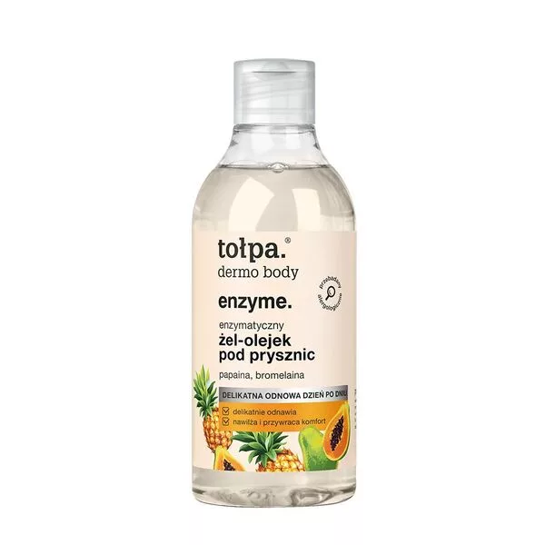 Tołpa Dermo Body Enzyme, enzymatyczny żel - olejek pod prysznic, 300ml
