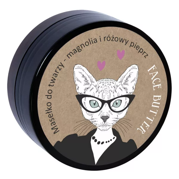 LaQ Kicia Magnolia, regenerujące masełko do twarzy, 50ml