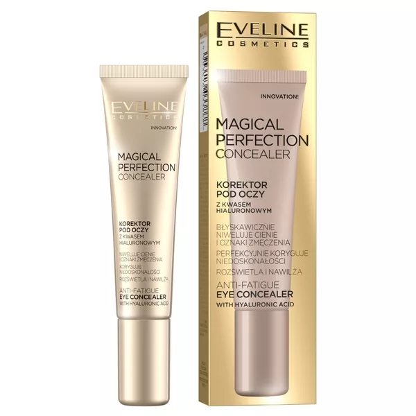 Eveline Magical Perfection, korektor pod oczy, 02a light vanilla, 4ml