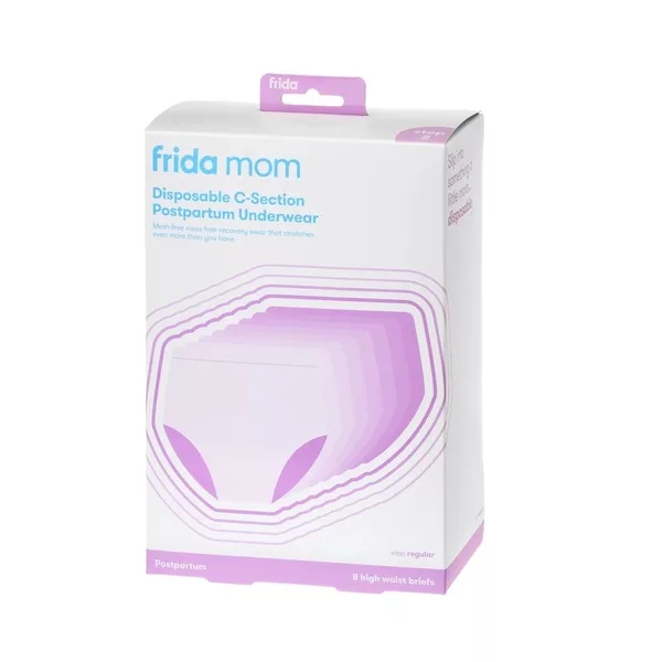 Frida Mom jednorazowa bielizna poporodowa z wysokim stanem 8szt