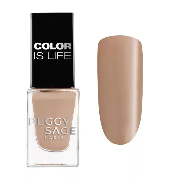 Peggy Sage lakier do paznokci Color is Life, satin nude, 5ml