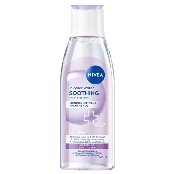 Nivea Kojący płyn micelarny cera wrażliwa i nadwrażliwa 200ml