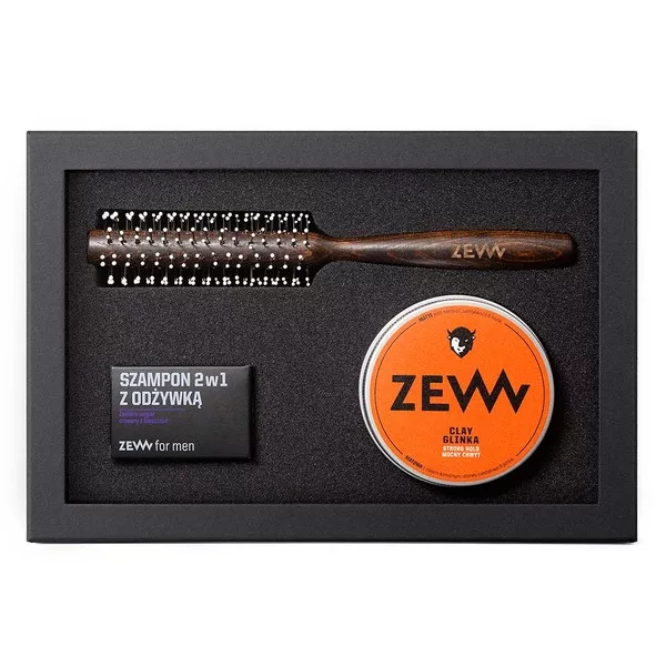ZEW for Men, zestaw prezentowy Miejski Gentleman, roller + szampon + glinka, 100ml+85ml