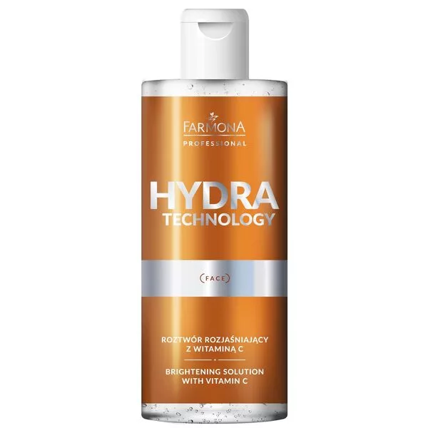 Farmona Professional Hydra Technology, Roztwór rozjaśniający z witaminą C, 500ml
