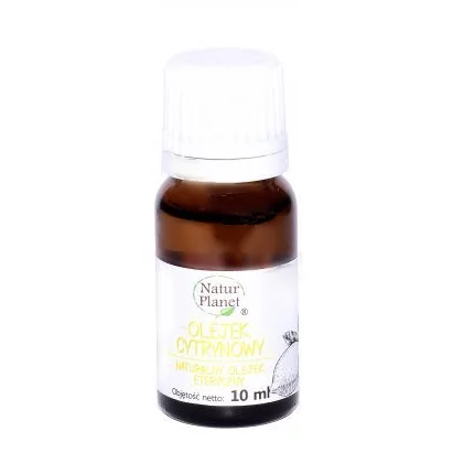 NaturPlanet, eteryczny olejek cytrynowy, 10ml
