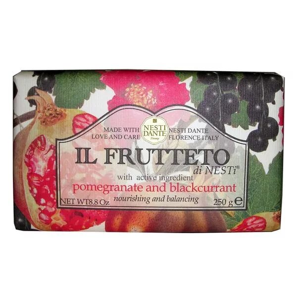 Nesti Dante Il Frutteto mydło na bazie granatu i czarnej porzeczki 250g