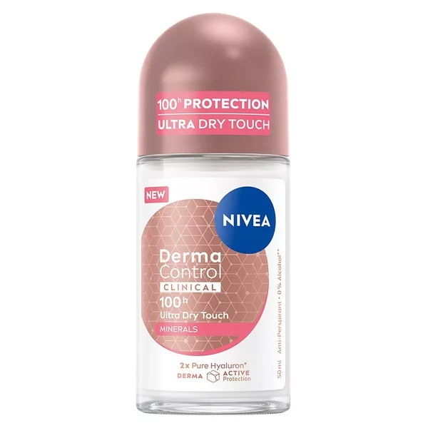 Nivea Derma Control Clinical Ultra Dry Touch antyperspirant w kulce 50ml (W)