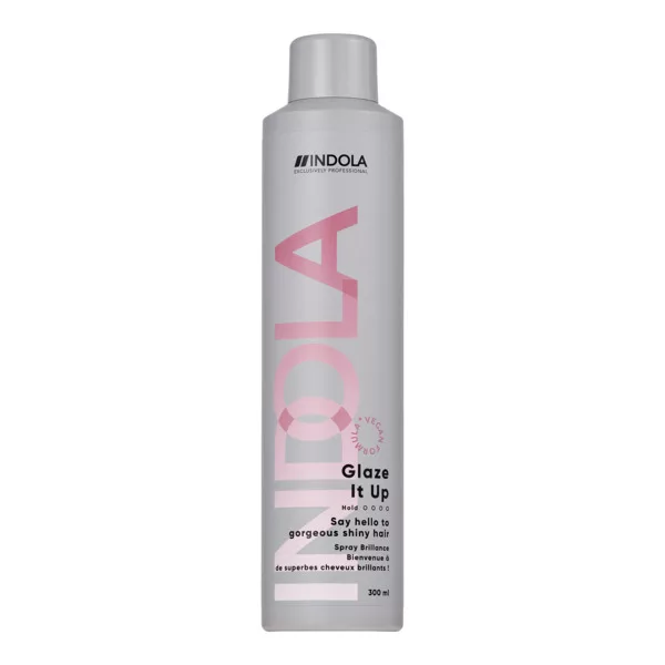 Indola Finish Glaze It Up, spray nabłyszczający do włosów, 300ml