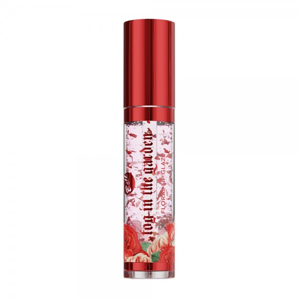 Bell x Fog in the Garden Floral Lip Glaze, błyszczyk z płatkami róż, 001, 3,8g