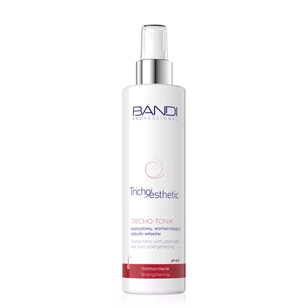 Bandi Tricho-Esthetic, peptydowy tonik wzmacniający cebulki włosów, wcierka, 230ml