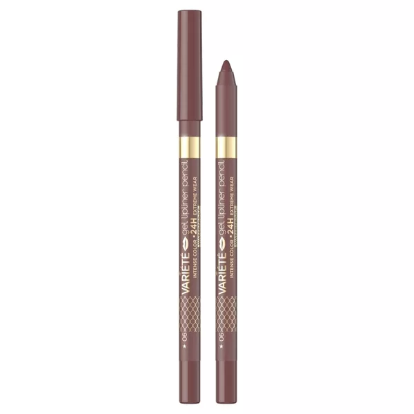 Eveline Cosmetics Variete wodoodporna żelowa konturówka do ust 06