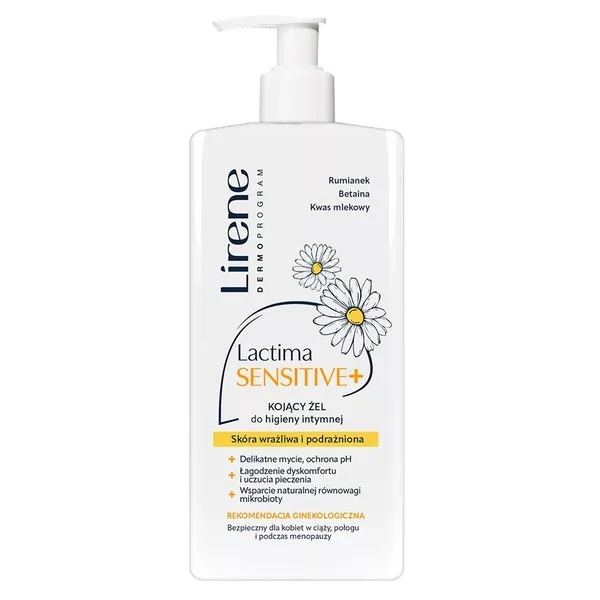 Lirene Lactima Sensitive+ kojący żel do higieny intymnej 300ml
