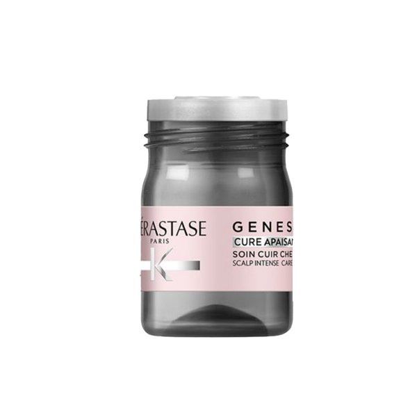 Kerastase Genesis, intensywna kuracja, wcierka kojąca dla wrażliwej skóry głowy, ampułka, 6ml