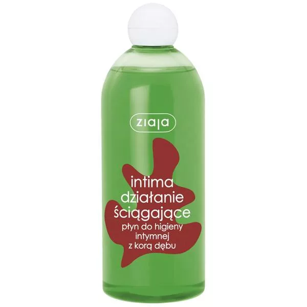 Ziaja Intima, płyn do higieny intymnej z korą dębu, 500ml