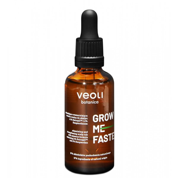 Veoli Botanica Hair We Go, stymulująco - wzmacniająca wcierka wodna do skalpu, 50ml
