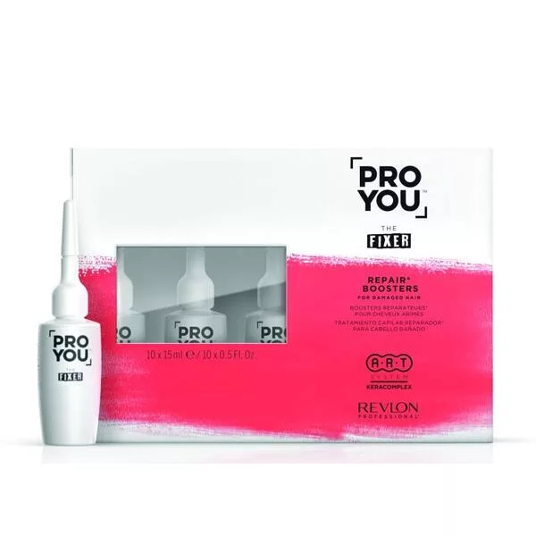 Revlon Pro You Fixer Booster, ampułki regenerujące, 10 x 15ml