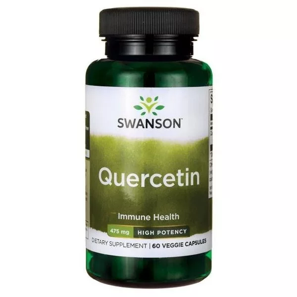 Swanson Kwercetyna 475mg 60vcaps