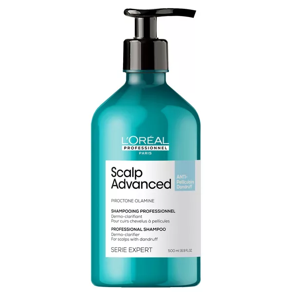 Loreal Scalp Advanced, szampon przeciwłupieżowy, 500ml
