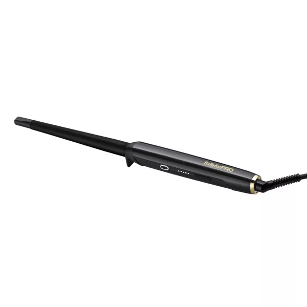 BaByliss PRO Ceramic Black Oxide, lokówka stożkowa do włosów, 19-13 mm, ref.BAB2480E
