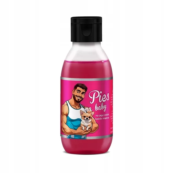 LaQ Shots! Pies na baby, mini żel pod prysznic, 100ml