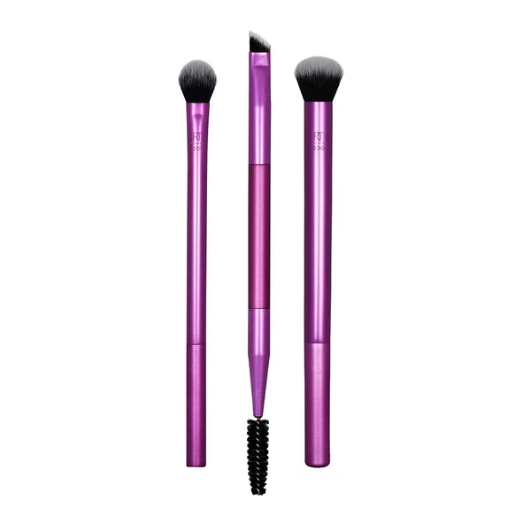 Real Techniques Eye Shade + Blend Brush Trio zestaw pędzli do makijażu oczu 3szt