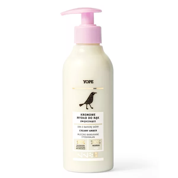 Yope Creamy Amber, kremowe mydło w płynie, zmiękczające, 300ml