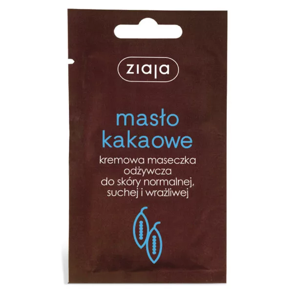 Ziaja Masło kakaowe, maseczka odżywcza do twarzy, 7ml