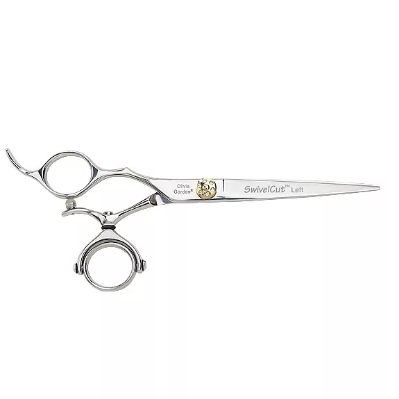 Olivia Garden SwivelCut Left, nożyczki fryzjerskie dla leworęcznych, 5.75"